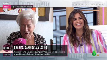 El fenómeno de Charito, candidata a los 99 años, trasciende fronteras: "Me han llamado de EEUU, ¡soy importante!"