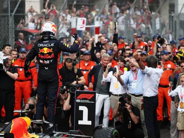Max Verstappen se lleva el triunfo en un GP de Mónaco loco por la lluvia Max Verstappen se lleva el triunfo en un GP de Mónaco loco por la lluvia
