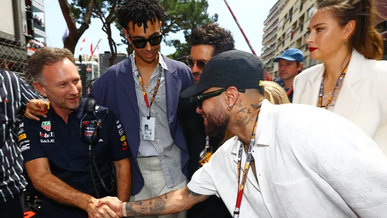 Christian Horner y Neymar Jr Christian Horner y Neymar Jr