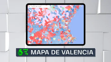 El mapa de los resultados de las elecciones en Valencia, calle a calle