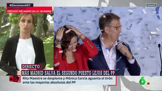 El análisis de Mónica García tras los resultados de las elecciones del 28M: "El péndulo está en esa ola de retroceso" El análisis de Mónica García tras los resultados de las elecciones del 28M: "El péndulo está en esa ola de retroceso"