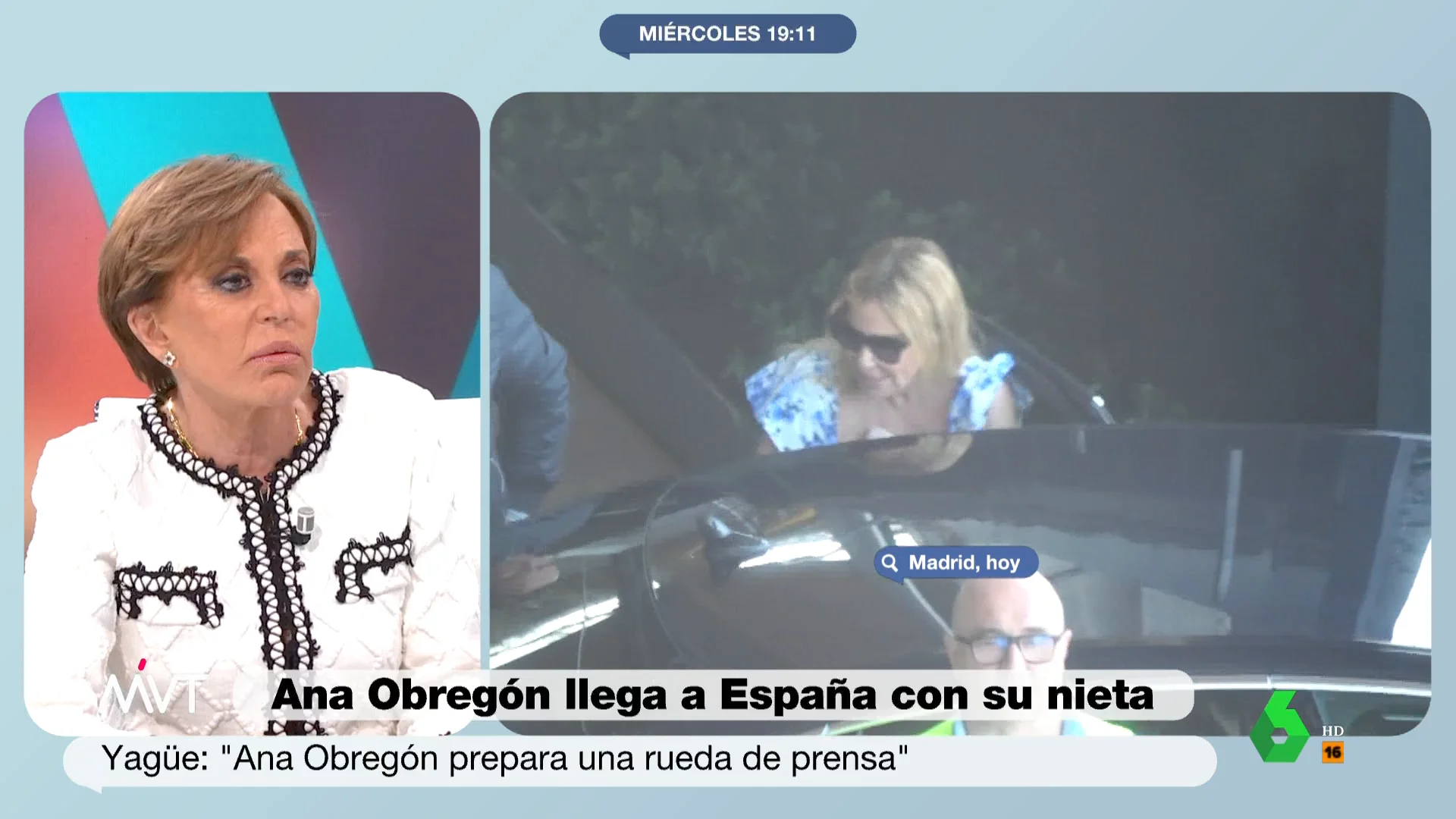 María Eugenia Yagüe y el "circo" de Ana Obregón con su nieta: "La niña es una víctima"