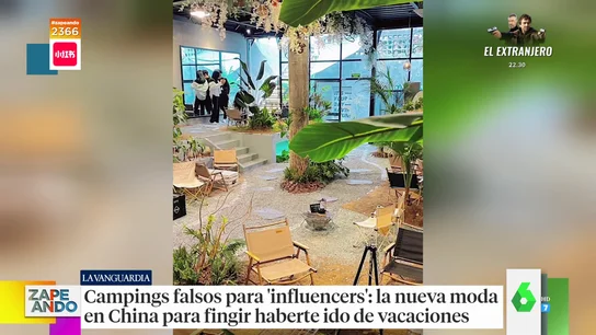 Así son los falsos campings que arrasan entre los influencers Así son los falsos campings que arrasan entre los influencers