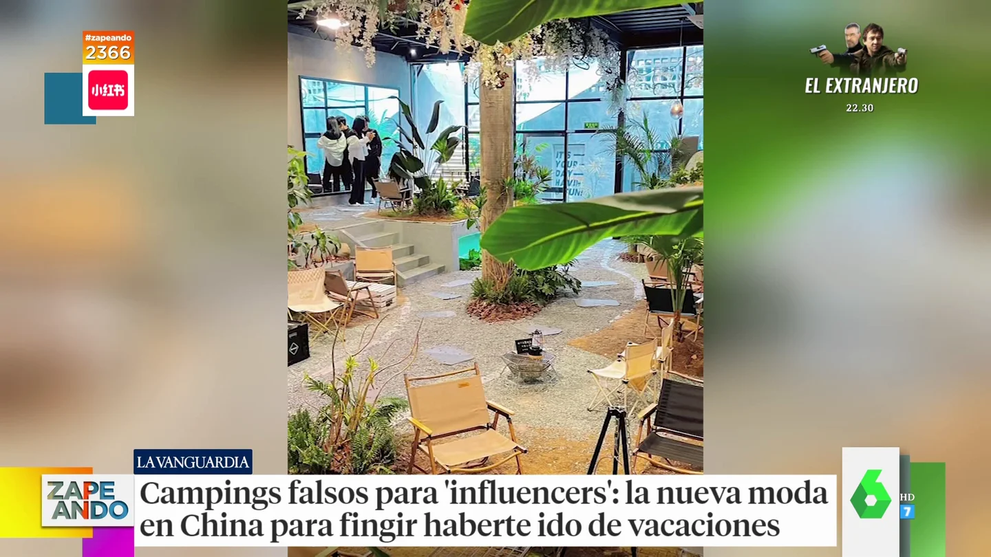 Así son los falsos campings que arrasan entre los influencers Así son los falsos campings que arrasan entre los influencers