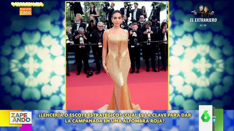 La contundente opinión de Navarrete sobre el vestido de corte sirena de Georgina Rodríguez