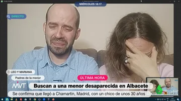 Reacción de los padres de una niña desaparecida en Albacete