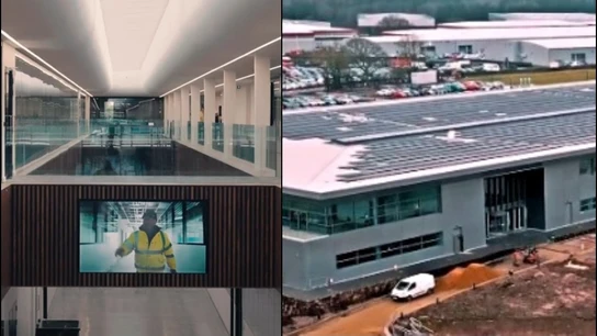 Aston Martin se muda a su nueva fábrica en Silverstone Aston Martin se muda a su nueva fábrica en Silverstone