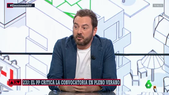 Jorge Bustos, sobre el adelanto electoral: "Es difícil no verlo como el último castigo de Sánchez a los españoles" Jorge Bustos, sobre el adelanto electoral: "Es difícil no verlo como el último castigo de Sánchez a los españoles"