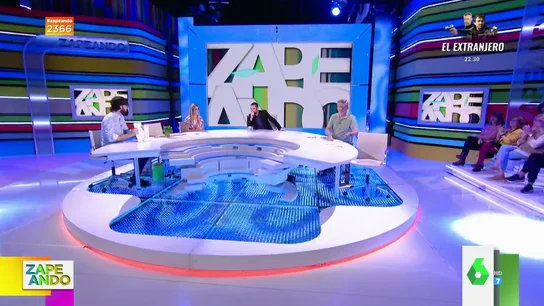 Dani Mateo al no ver a Cristina Pedroche al volver de publicidad en Zapeando Dani Mateo al no ver a Cristina Pedroche al volver de publicidad en Zapeando