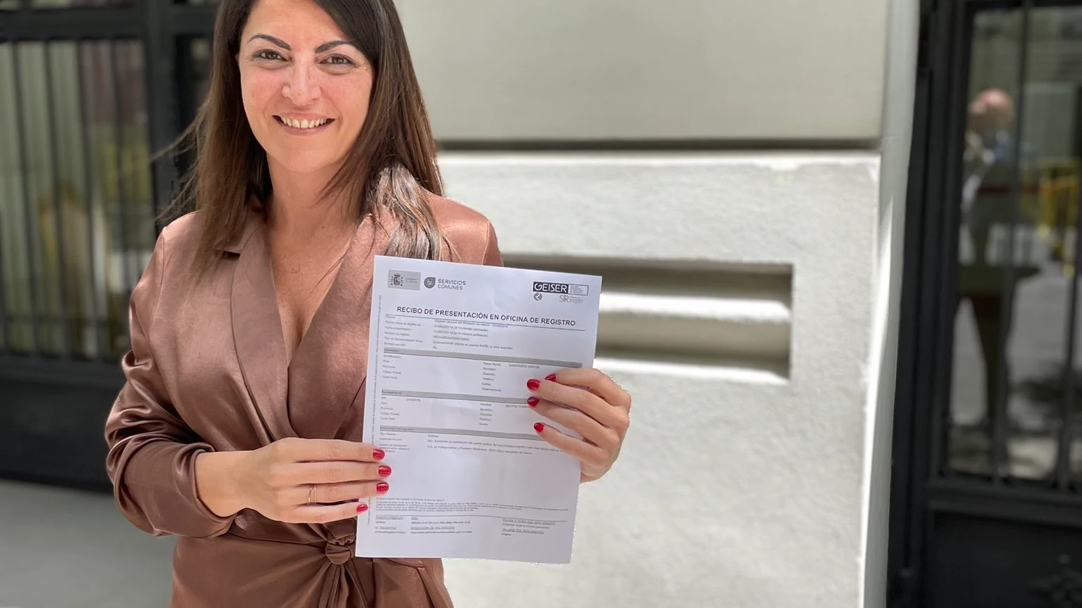 Macarena Olona registra un nuevo partido