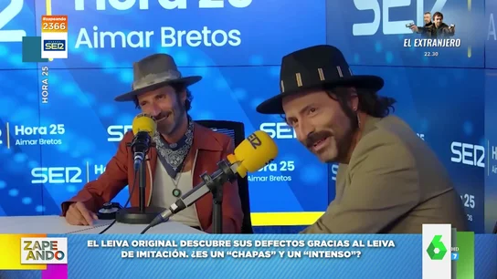 El defecto que Leiva descubre de sí mismo al ver la imitación de Raúl Pérez: "Soy un chapas y un intenso" El defecto que Leiva descubre de sí mismo al ver la imitación de Raúl Pérez: "Soy un chapas y un intenso"