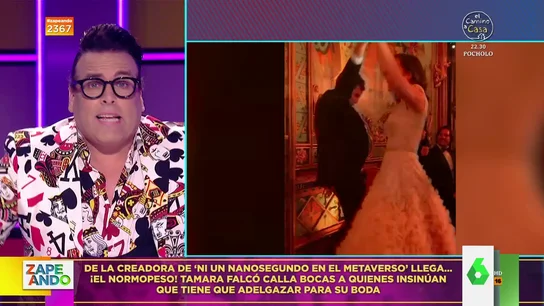 ¿Qué es el normopeso? Torito aclara el significado de este término que menciona Tamara Falcó ¿Qué es el normopeso? Torito aclara el significado de este término que menciona Tamara Falcó