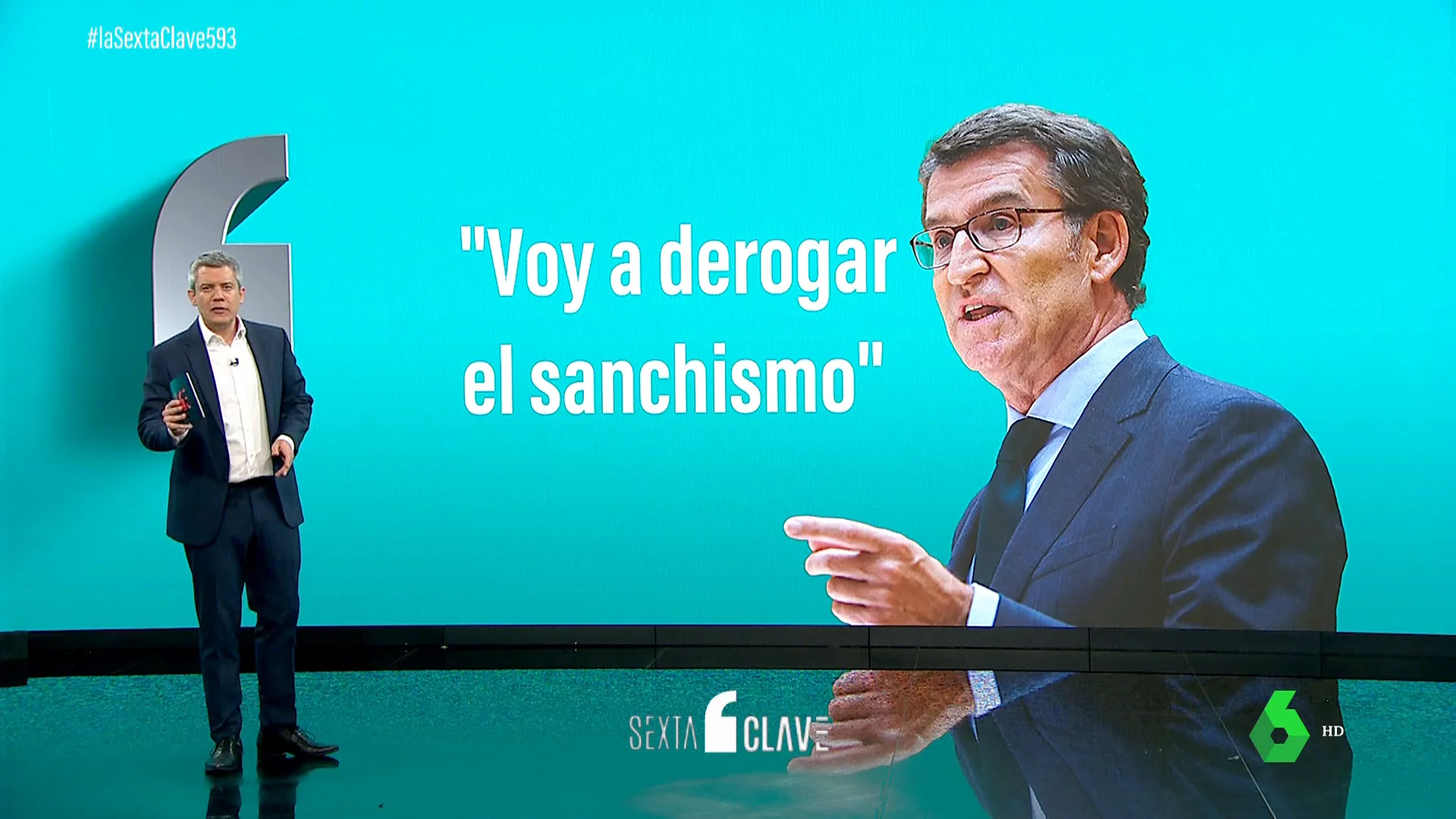 Feijóo centra su precampaña en "derogar al 'sanchismo': si Vox quiere, puede facilitarlo"