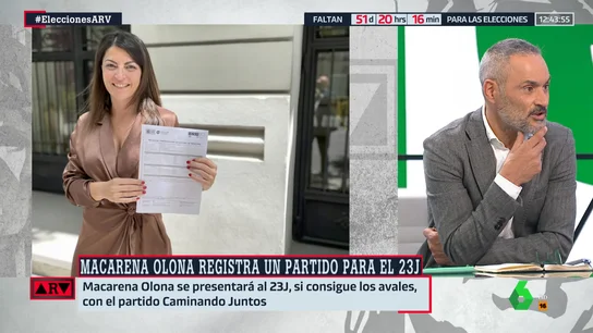 Martínez-Vares, sobre Macarena Olona: "Quiere vengarse de quienes eran sus compañeros" Martínez-Vares, sobre Macarena Olona: "Quiere vengarse de quienes eran sus compañeros"