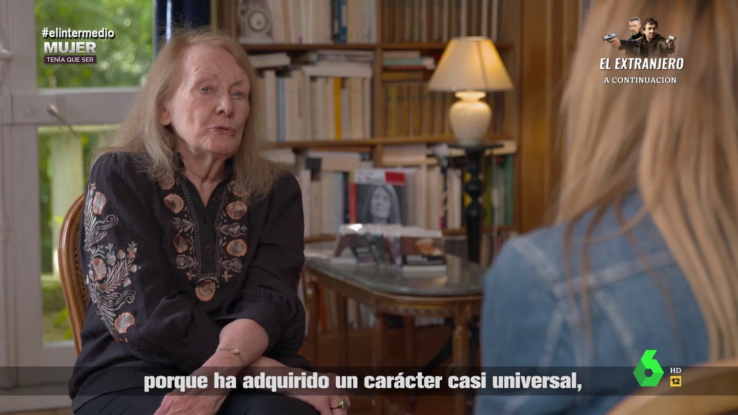 Annie Ernaux declara su confianza en el movimiento feminista: "Ha atacado directamente la idea de dominación" Annie Ernaux declara su confianza en el movimiento feminista: "Ha atacado directamente la idea de dominación"