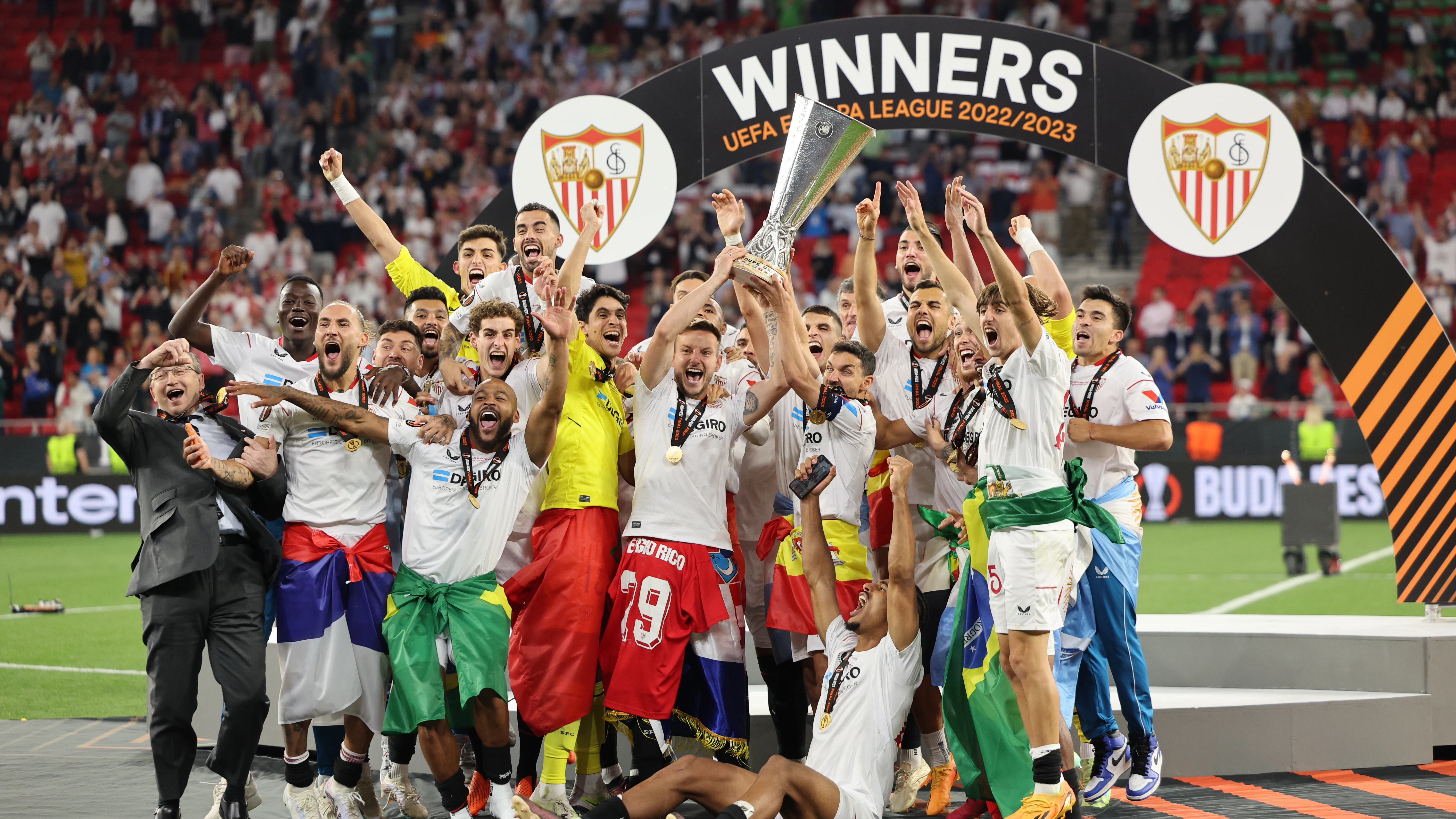 El Sevilla se alza campeón de su séptima Europa League tras vencer en los penaltis a la Roma