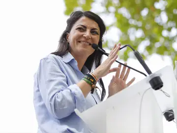 La excandidata de Vox a la Presidencia de la Junta, Macarena Olona.