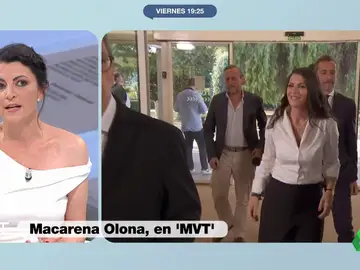 Macarena Olona reta a Santiago Abascal a un cara a cara: &quot;Vox es una caricatura de sí mismo&quot;