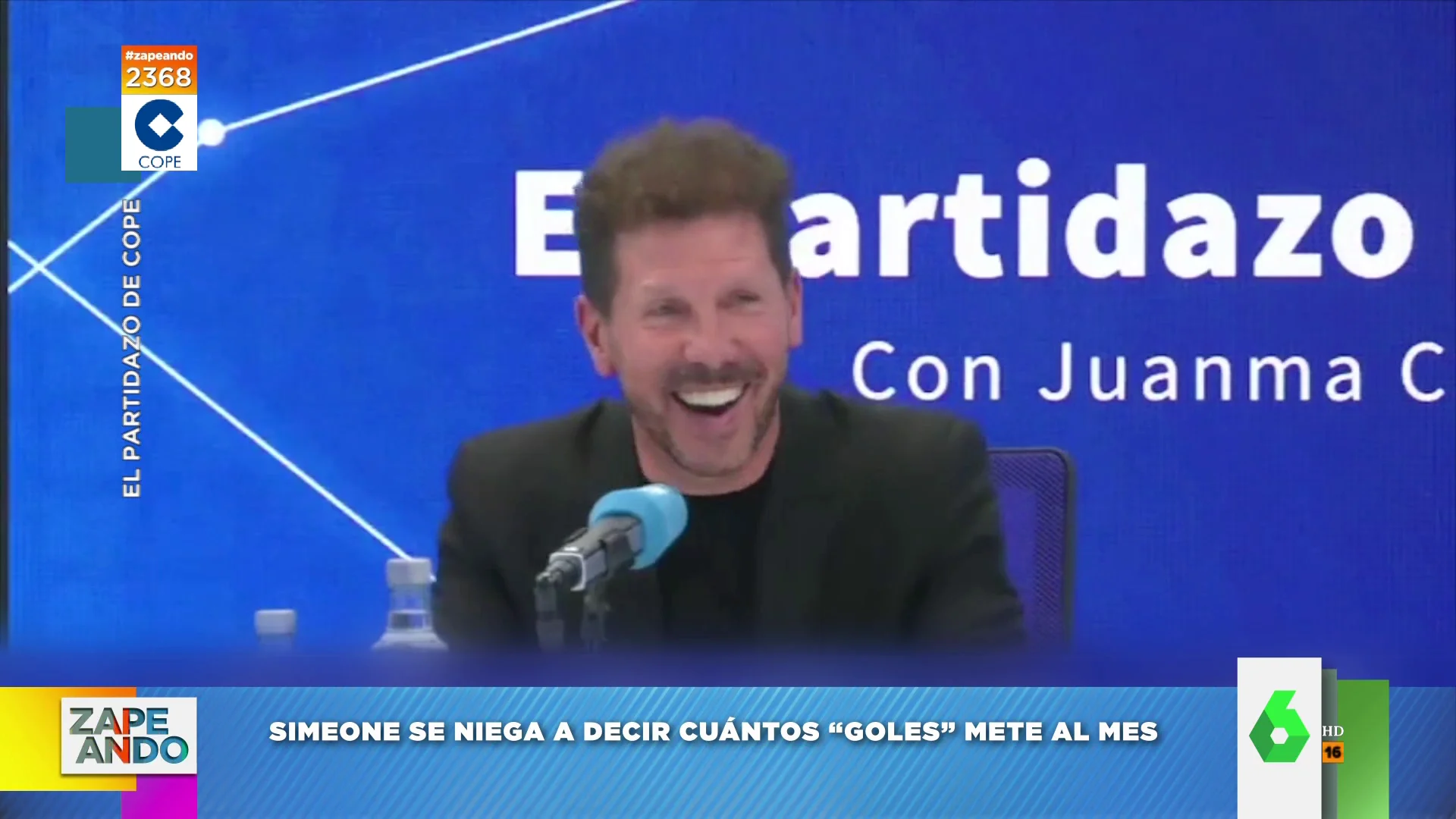 ¿Cuánto sexo tiene Simeone a la semana?