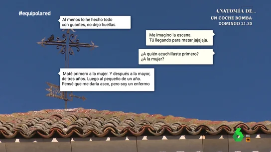 "Pensé que me daría asco, pero soy un enfermo": así retransmitió el asesino de Pioz su crimen en directo por WhatsApp "Pensé que me daría asco, pero soy un enfermo": así retransmitió el asesino de Pioz su crimen en directo por WhatsApp
