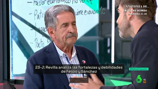 Miguel Ángel Revilla avisa del "peligro" que Vox y Abascal supondrían en el Gobierno: "Vamos a tener un gran problema" Miguel Ángel Revilla avisa del "peligro" que Vox y Abascal supondrían en el Gobierno: "Vamos a tener un gran problema"
