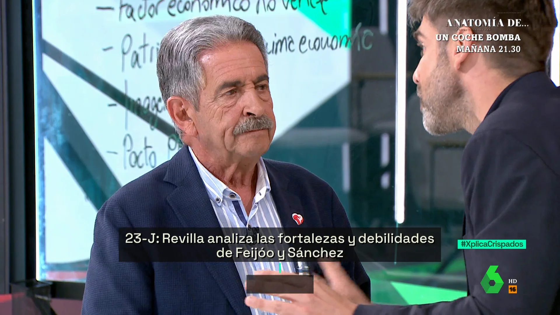 Miguel Ángel Revilla avisa del "peligro" que Vox y Abascal supondrían en el Gobierno: "Vamos a tener un gran problema"