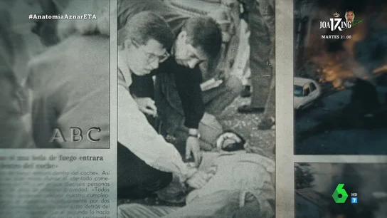 El motorista herido en el atentado contra Aznar recuerda al "ángel de la guarda" que le ayudó: "Nunca más supe de él" El motorista herido en el atentado contra Aznar recuerda al "ángel de la guarda" que le ayudó: "Nunca más supe de él"