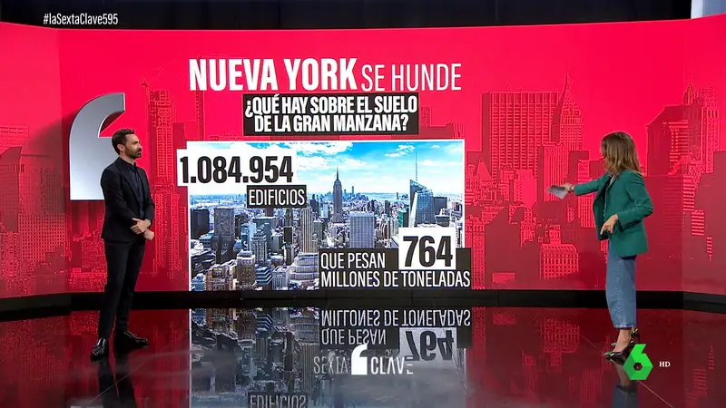 Los rascacielos hacen que Nueva York se hunda: sus 760 millones de toneladas sumergen la ciudad dos milímetros anuales