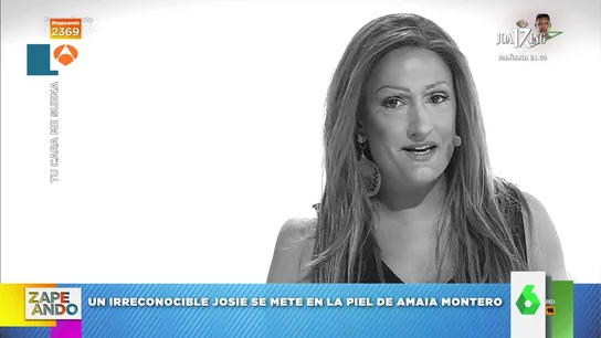 "Lo mejor que hemos visto esta temporada": los zapeadores analizan la imitación de Josie a Amaia Montero "Lo mejor que hemos visto esta temporada": los zapeadores analizan la imitación de Josie a Amaia Montero