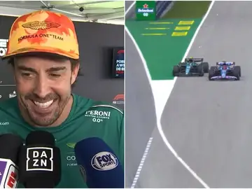 Fernando Alonso, sobre el adelantamiento a Esteban Ocon: &quot;No fue tan difícil&quot;