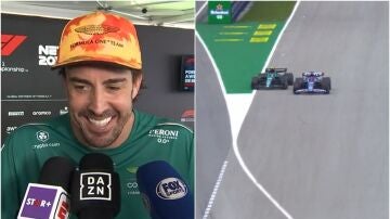 Fernando Alonso, sobre el adelantamiento a Esteban Ocon: "No fue tan difícil"