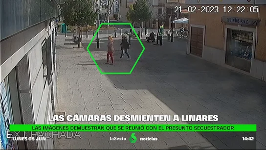 Berta Linares y Pedro Gómez el día del secuestro de la concejala de Maracena. secuestro Linares