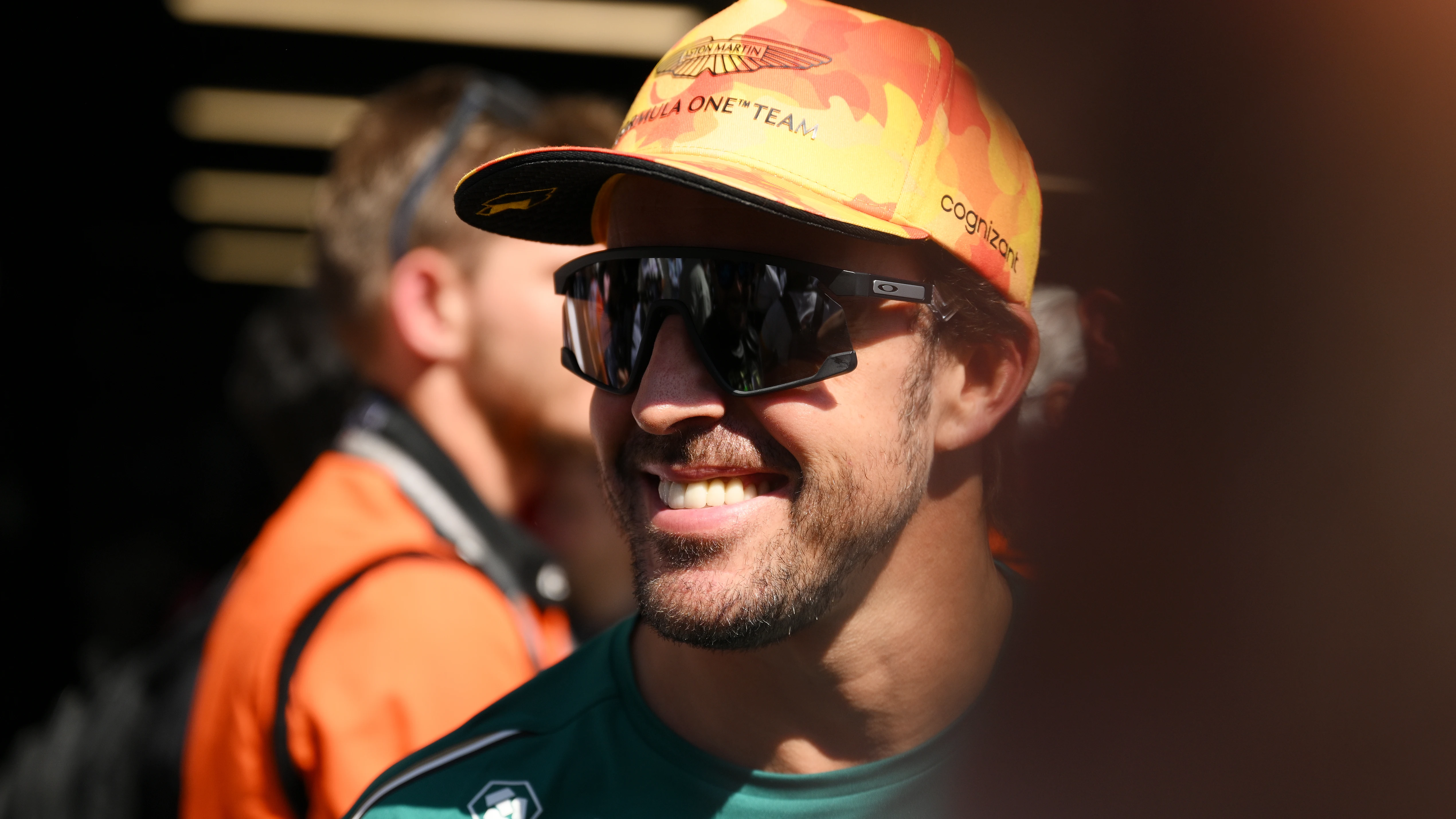 Fernando Alonso sonriendo