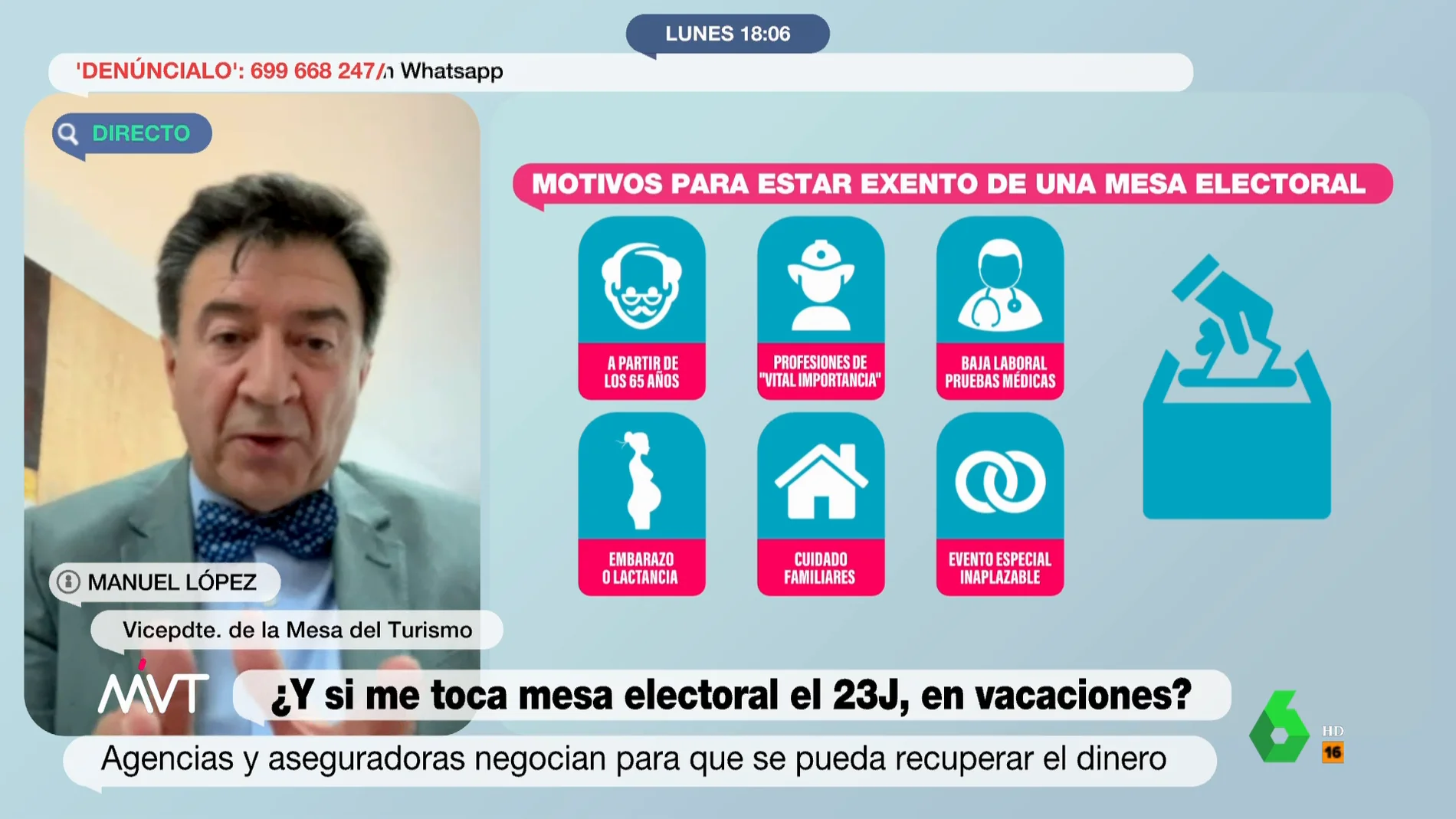 MVT Manuel López seguro elecciones