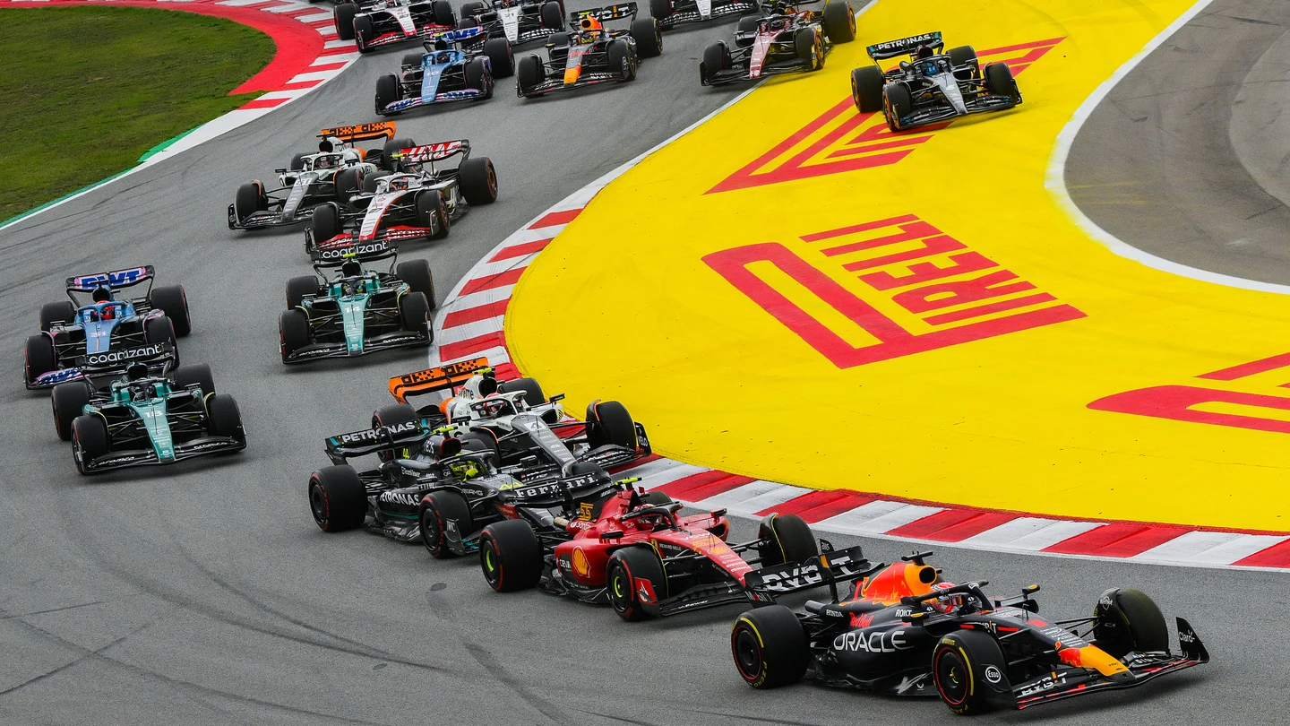 Salida GP de Barcelona Salida GP de Barcelona