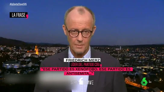 El cordón sanitario que la derecha alemana sí aplica a la ultraderecha: "No tenemos nada que ver con esta gente" El cordón sanitario que la derecha alemana sí aplica a la ultraderecha: "No tenemos nada que ver con esta gente"