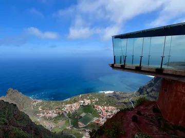 El Mirador de Abrante, en La Gomera El Mirador de Abrante, en La Gomera