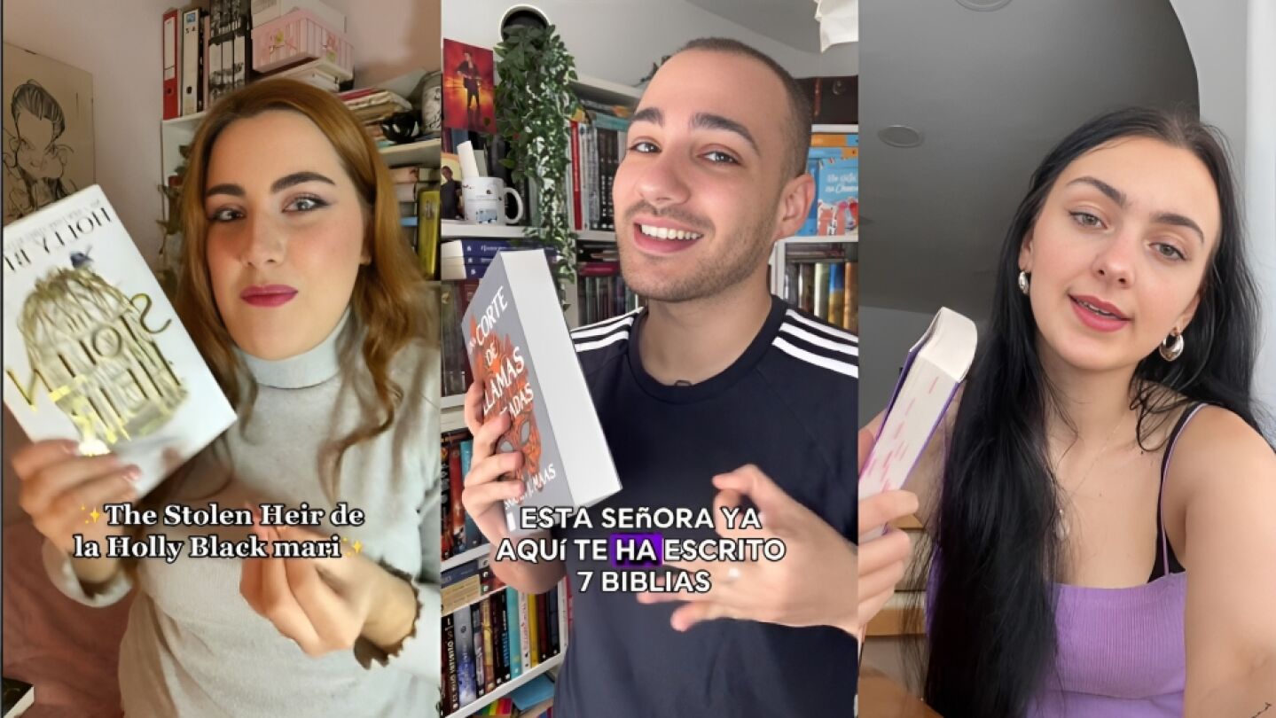  Alba Zamora, Nillo Agray y Josu Diamond, booktokers