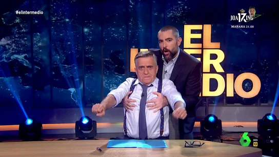 La surrealista reacción de Wyoming y Dani Mateo al escuchar a Sánchez hablar de la economía La surrealista reacción de Wyoming y Dani Mateo al escuchar a Sánchez hablar de la economía