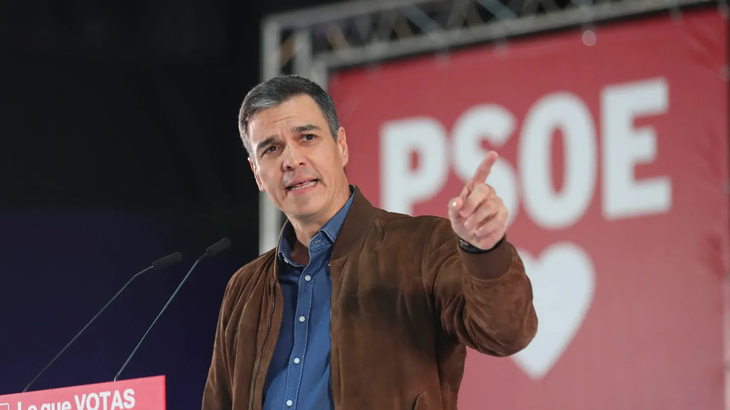 El presidente del Gobierno, Pedro Sánchez La tele con Monegal: Pedro Sánchez copa los informativos