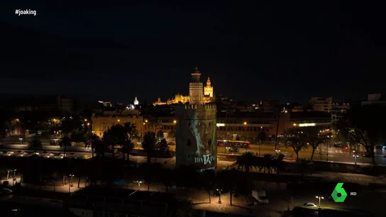 Una imagen para la historia: así se suma la Torre del Oro de Sevilla al homenaje a Joaquín Sevilla rinde hoy tributo a Joaquín en el partido de su despedida, donde reúne a excompañeros y leyendas de la Liga en un emocionante partido. La Torre del Oro, uno de los símbolos de la ciudad, se suma a la fiesta con una imagen histórica.