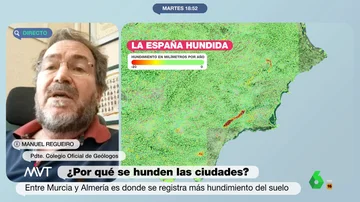 Un geólogo explica por qué Murcia se estaría hundiendo como Nueva York
