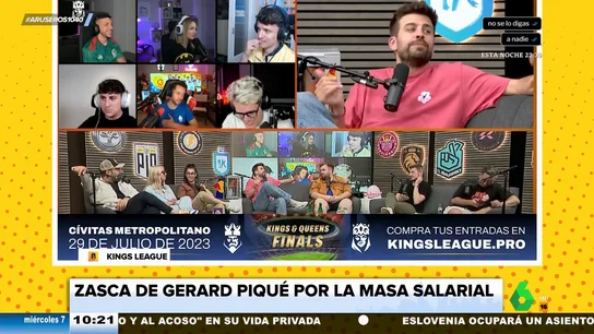 Gerard Piqué carga contra los que criticaron a los capitanes del Barça por sus salarios Gerard Piqué carga contra los que criticaron a los capitanes del Barça por sus salarios