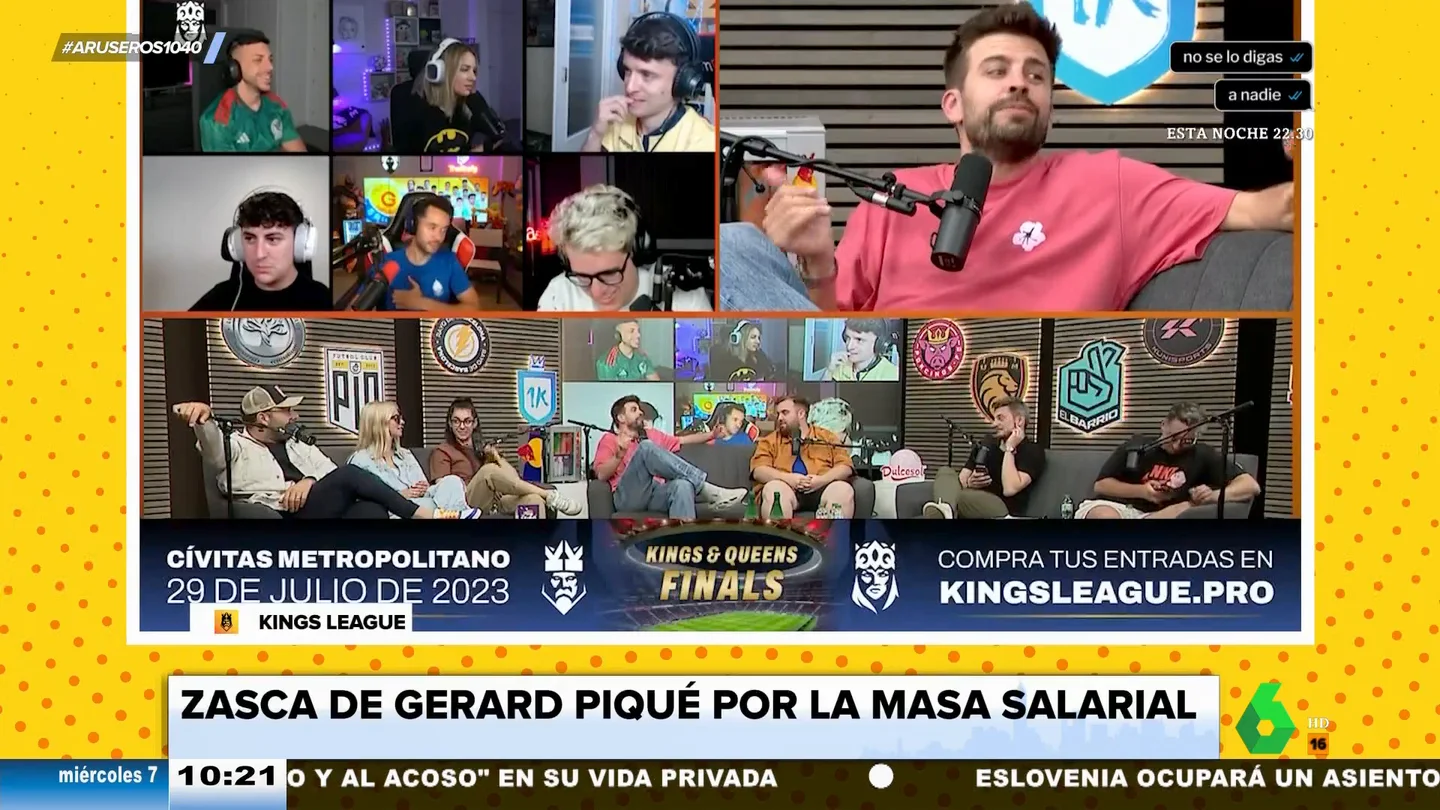 Gerard Piqué carga contra los que criticaron a los capitanes del Barça por sus salarios Gerard Piqué carga contra los que criticaron a los capitanes del Barça por sus salarios