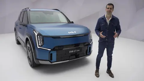 Sostenible y recargado, así es el nuevo KIA EV9 KIA EV9