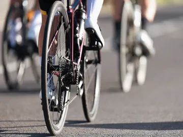 imagen de archivo de una bicicleta imagen de archivo de una bicicleta