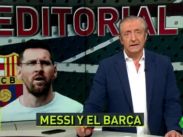 La &quot;conclusión&quot; de Josep Pedrerol sobre el &quot;humo&quot; entre Leo Messi y el FC Barcelona