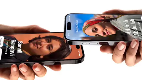 Unos iPhone con iOS 17 Unos iPhone con iOS 17