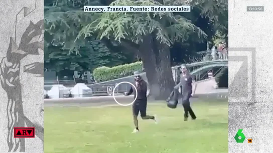 Vídeo: el momento en el que el atacante de Francia trata de huir tras apuñalar a los niños Vídeo: el momento en el que el atacante de Francia trata de huir tras apuñalar a los niños