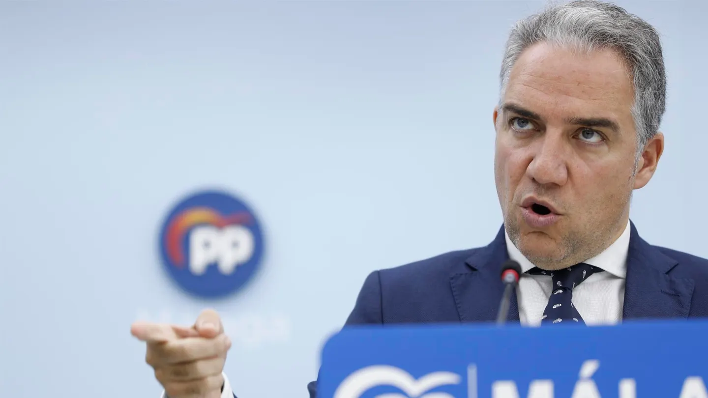 El coordinador general del PP, Elías Bendodo El coordinador general del PP, Elías Bendodo